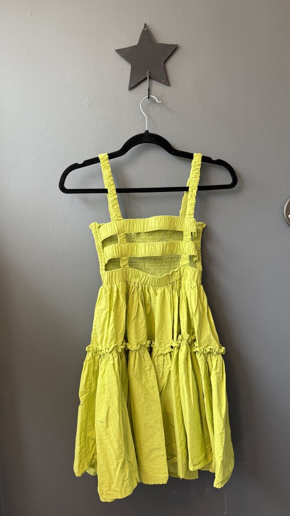 Smocked Tiered Mini Dress