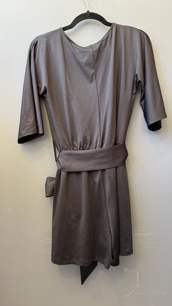 Stretch Belted Romper