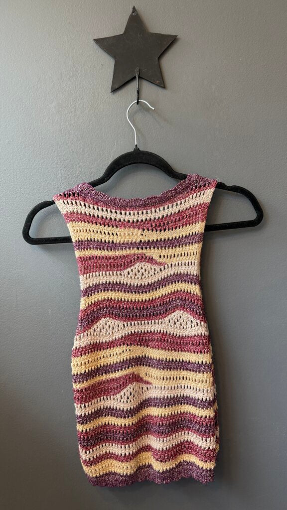 Crochet Style Tank Top