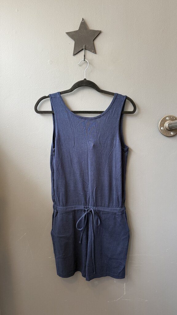 Knit Drawstring Romper