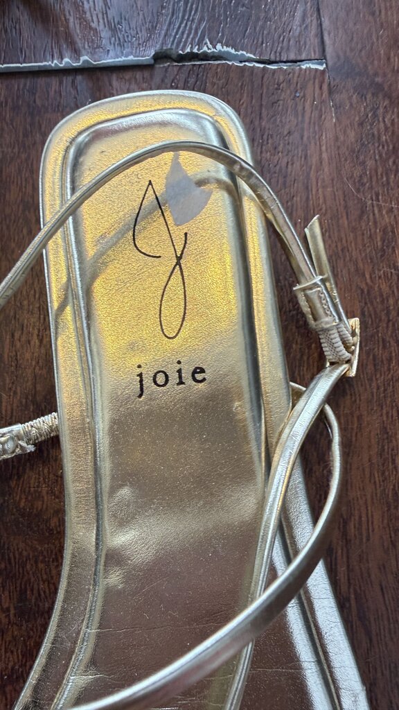 Gold Strappy Sandals