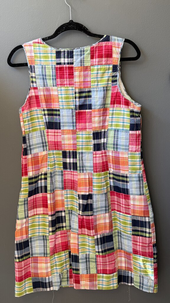 Petite Vintage Madras Shift Dress