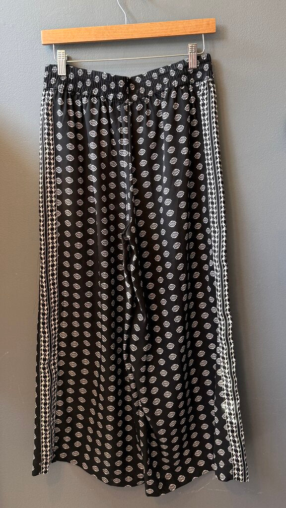 Wide Leg Print Pants