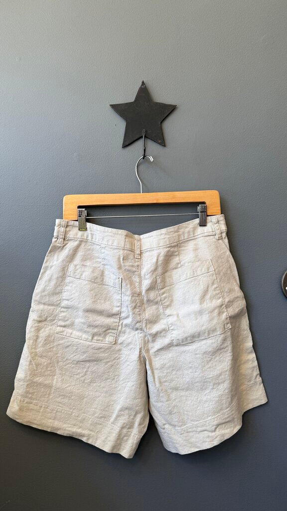 Flax Blend Golf Shorts