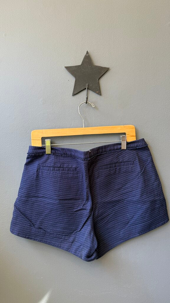 Textured Side Zip Shorts