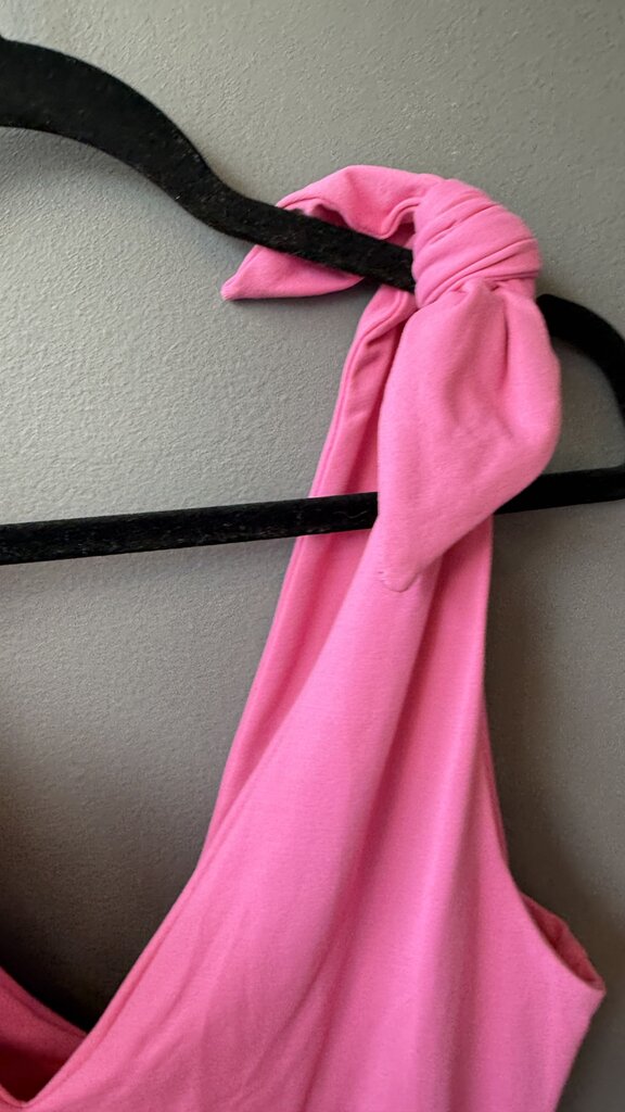 Tie Shoulder Knit Dress