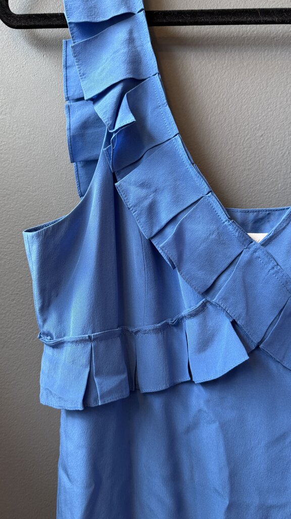 Silk Vneck Dress