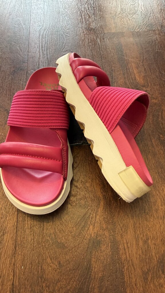 Platform Slide Sandals