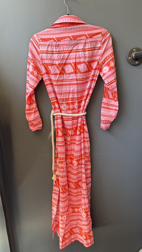 Monteith Caftan Maxi Shirtdress