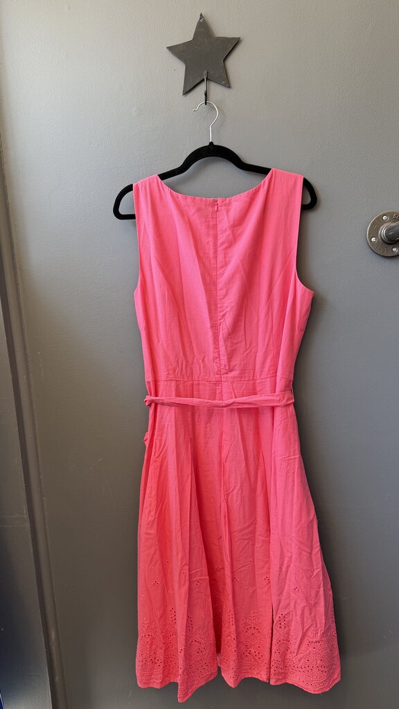 Eyelet Hem Mini Dress