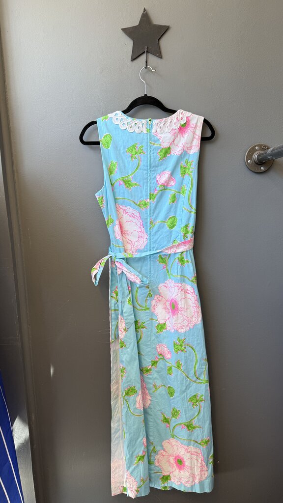 Apron Front Maxi Dress