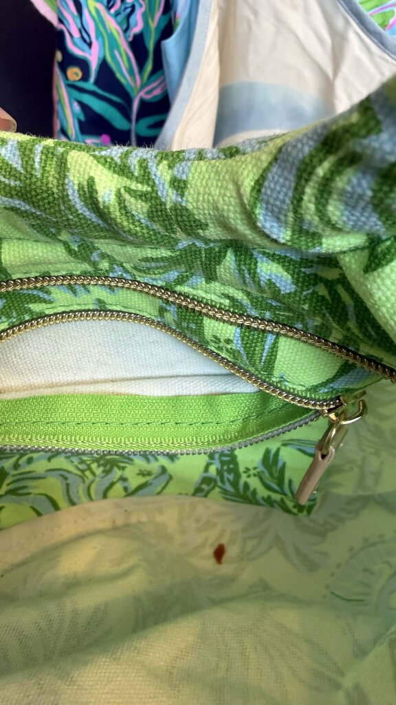 Bamboo Handle Canvas Bag