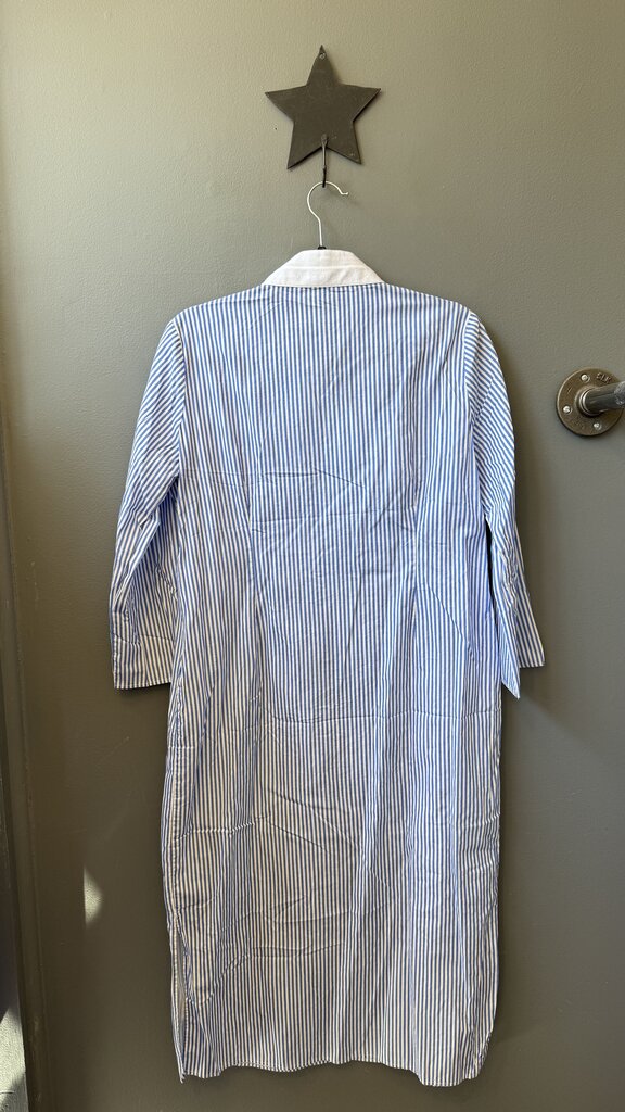 Linen Tunic Midi Dress