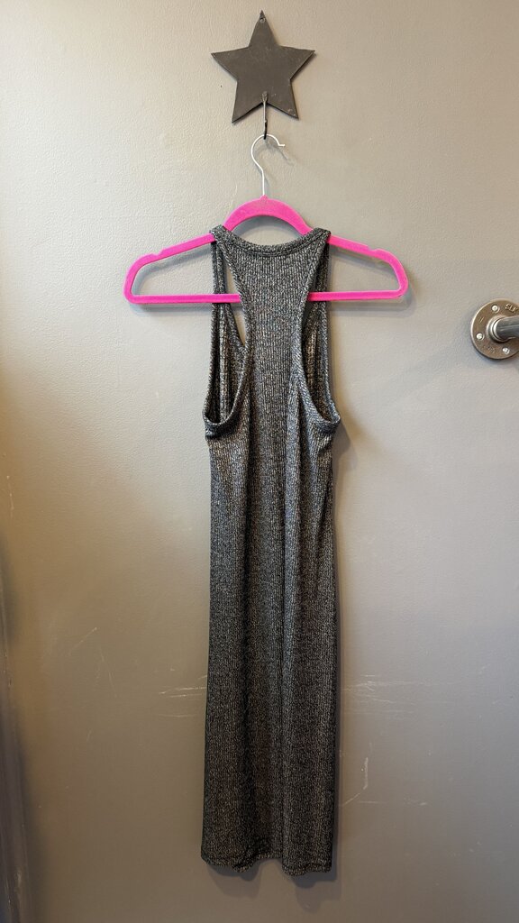 Ribbed Racerback Midi Dress