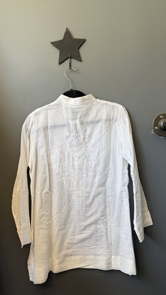 Embroidered Tunic Blouse