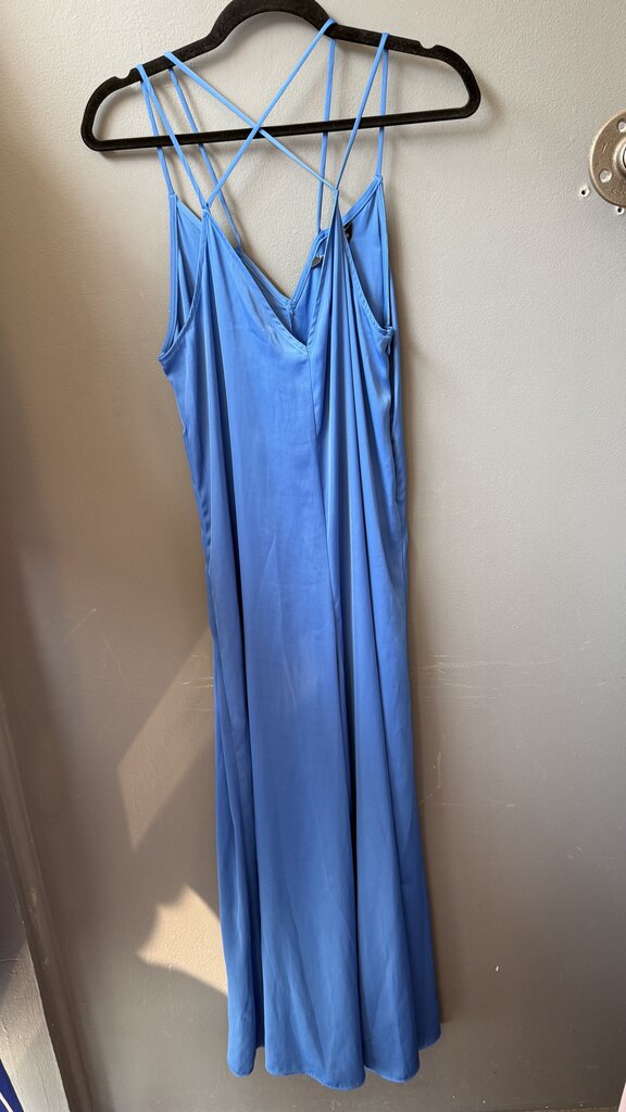 Wide Leg Satin Jumpsuit