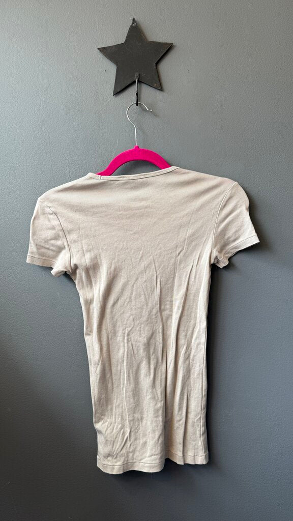 Cotton Cap Sleeve Baby Tee