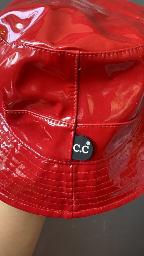 Patent Bucket Hat
