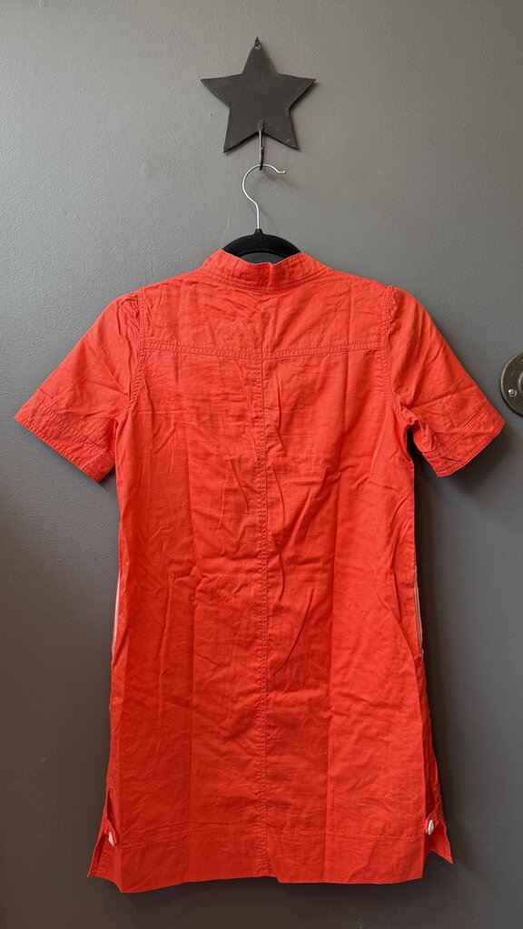 Pockets Popover Mini Shift Dress