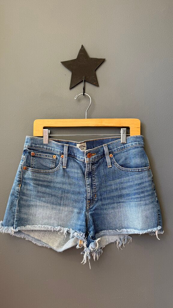 Cut Off Denim Shorts