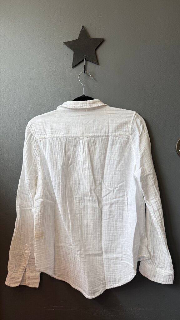 Cotton Gauze Button Up Shirt