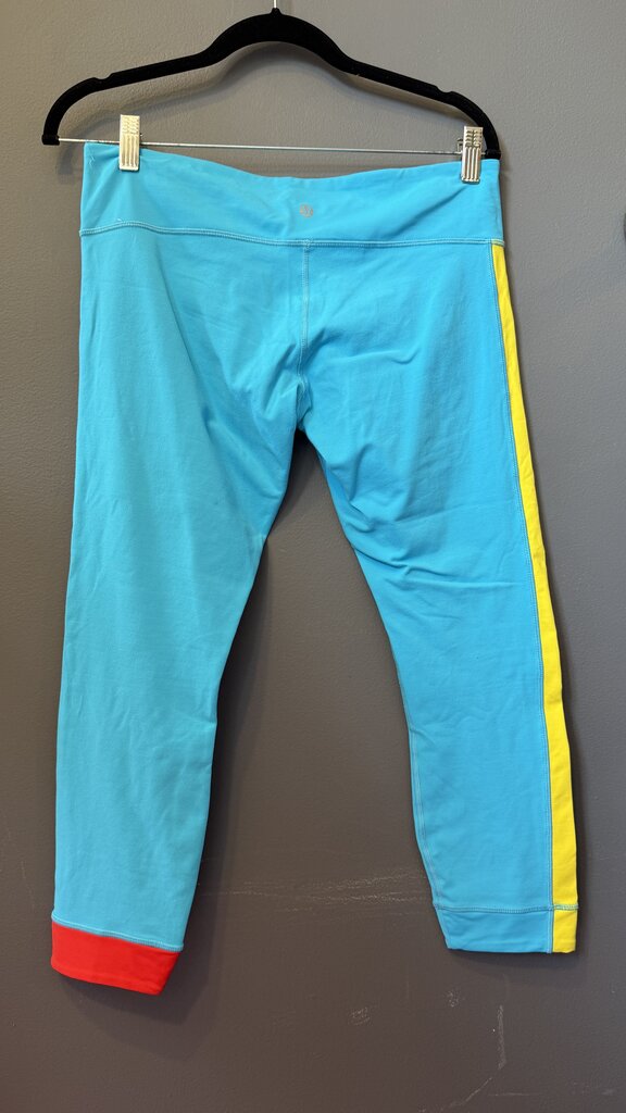 Low Rise Multi Colored Crop Leggings