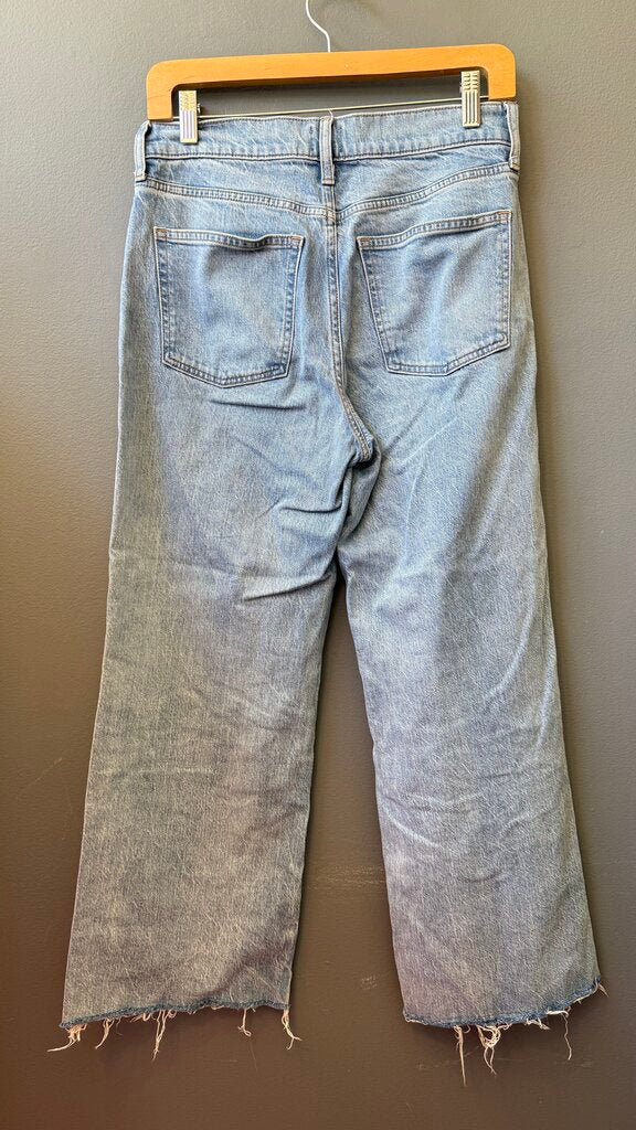 Wide Leg Crop Jeans