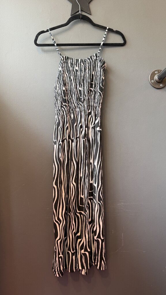 Smocked Midi Dress