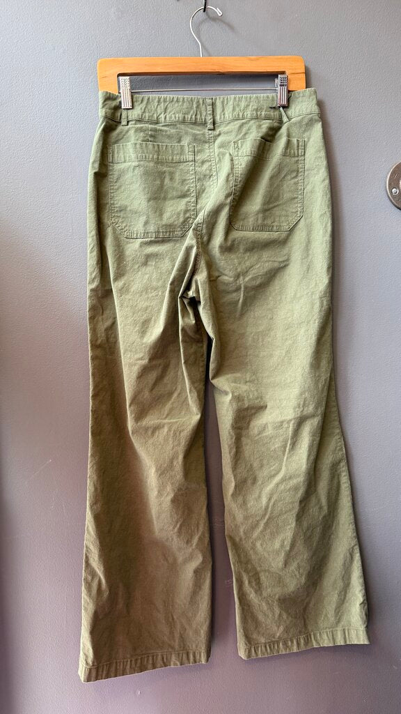Lizzie Wide Leg Patch Pocket Pants