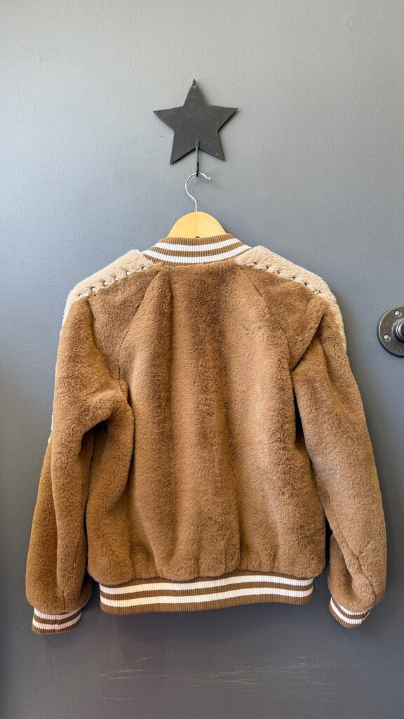 Faux Fur Bomber Jacket