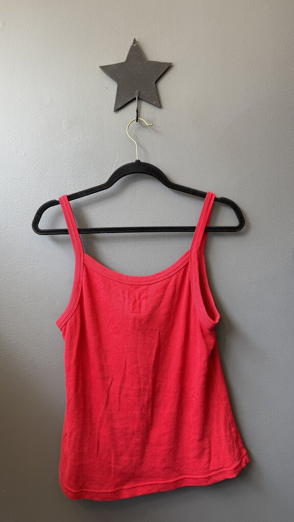 Pointelle Knit Cami Tank Top