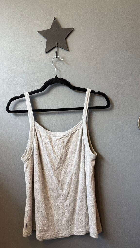 Pointelle Knit Cami Tank Top