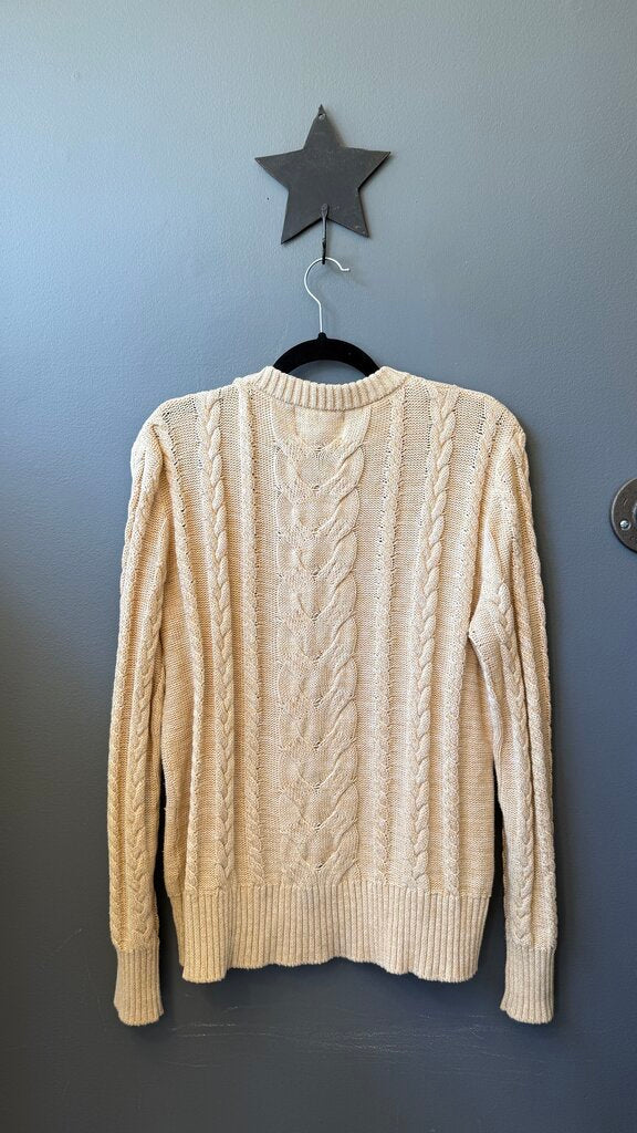Sailor Cotton Cableknit Sweater
