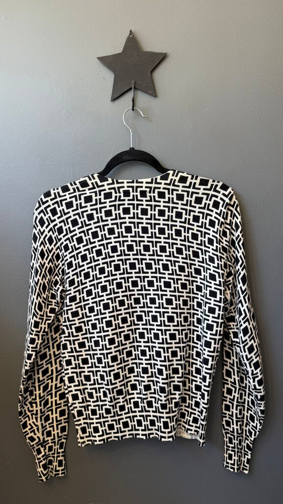Knot Button Cardigan Sweater