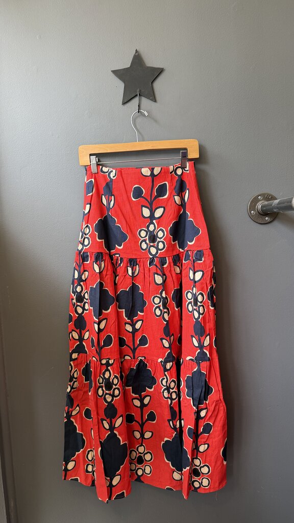 Samana Tiered Maxi Skirt