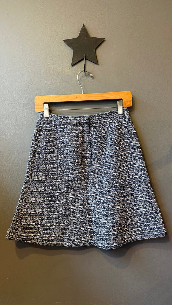 Petite Kick Flare Boucle Skirt