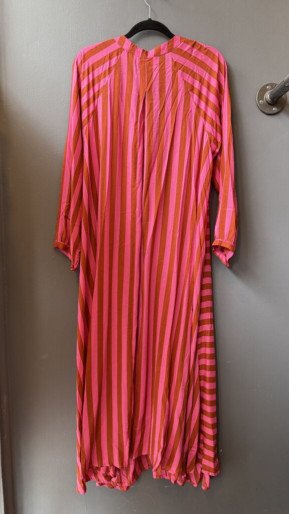 Stripe Swing Midi Dress