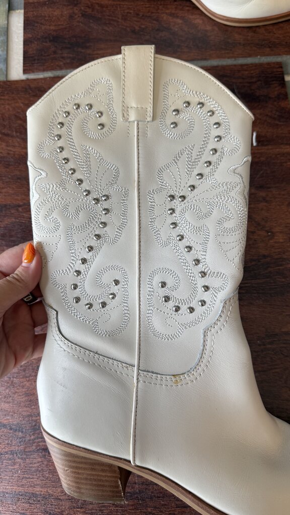 Studded Cowboy Boots