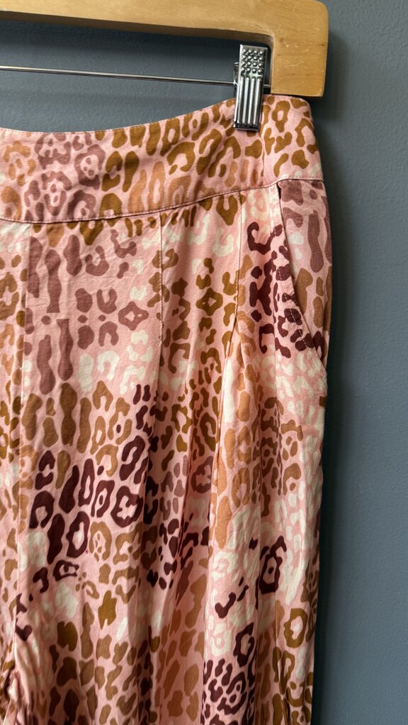 Leopard Wide Leg Pants
