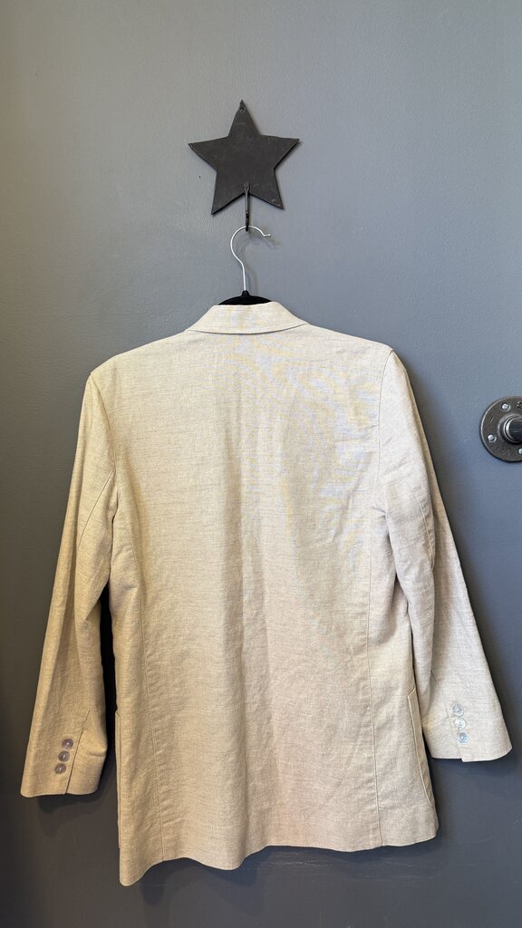 Vintage Linen Cotton Blazer
