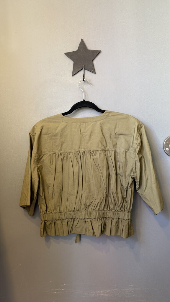 Bow Front Drawstring Top