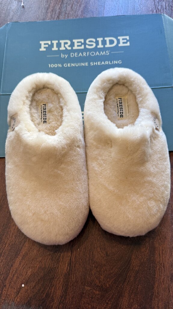 Shearling Clog Slippers