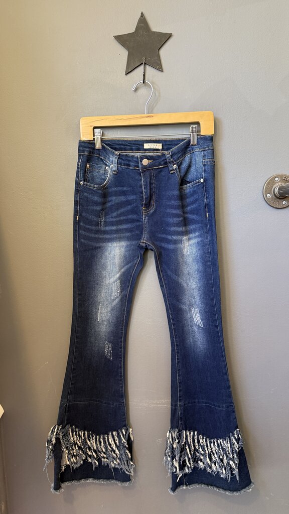 Fringe Bootcut Jeans