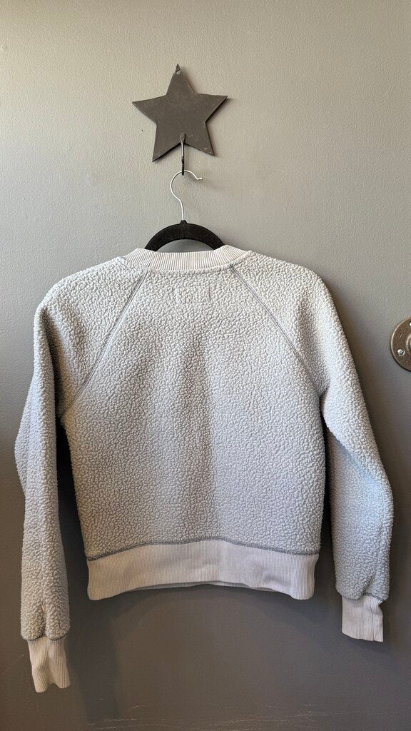 Sherpa Crewneck Fleece Sweatshirt