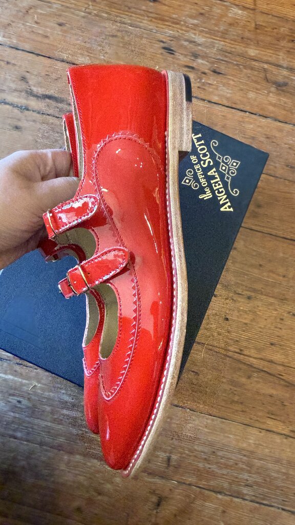 Miss Margo Patent Maryjane Flats