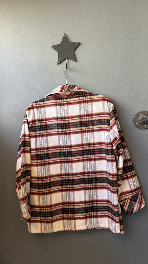 Fleece Plaid Shacket
