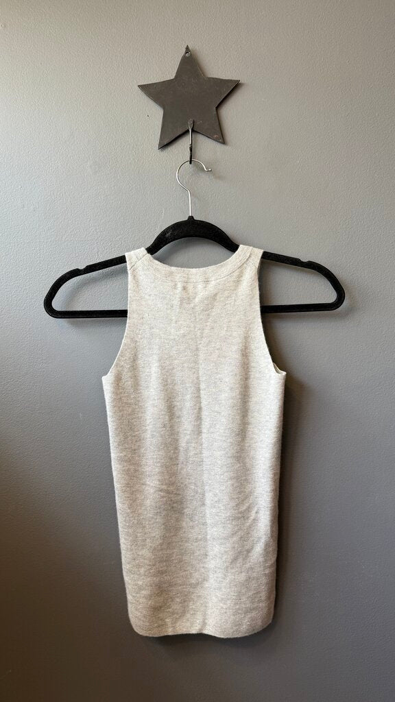 Cashmere Sleeveless Shell Sweater