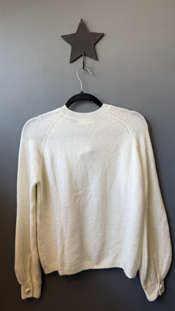 Pearl Cuff Sweater