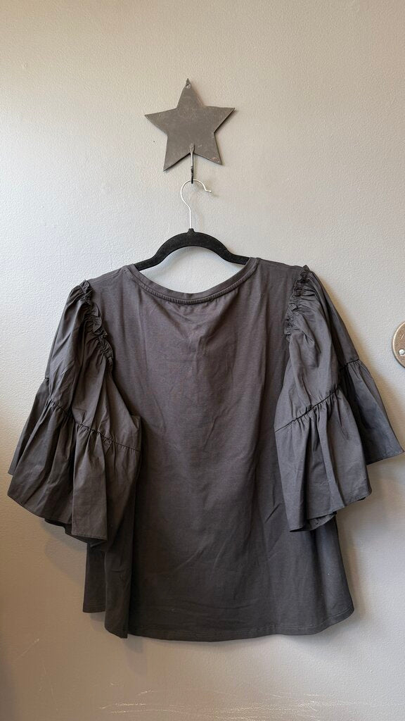 Ruffle Sleeve TShirt