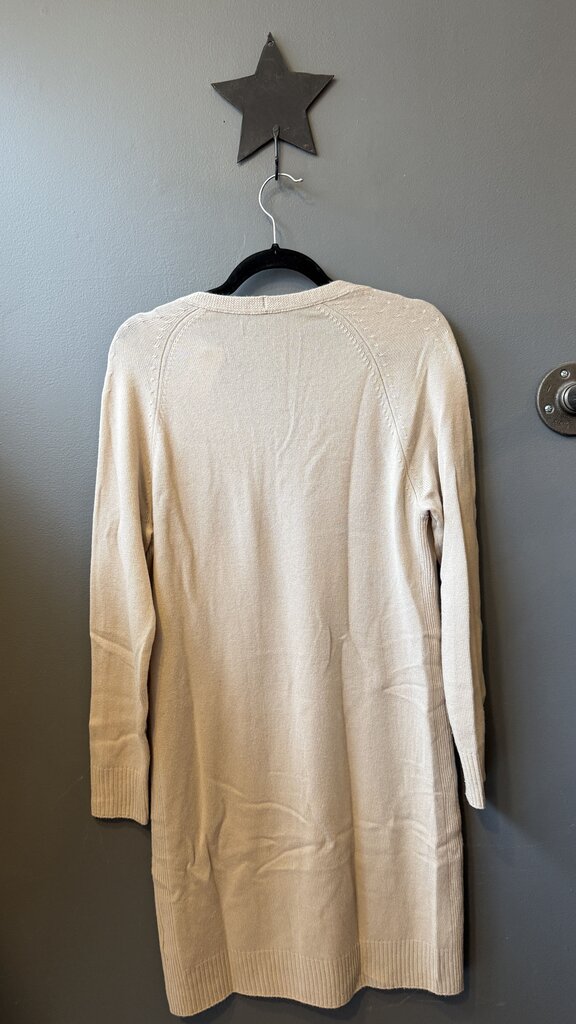 Wool Cashmere Shift Sweater Dress